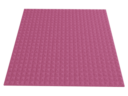 1 Inch Acoustic Foam Pyramid Style Panels - 13 Color Options