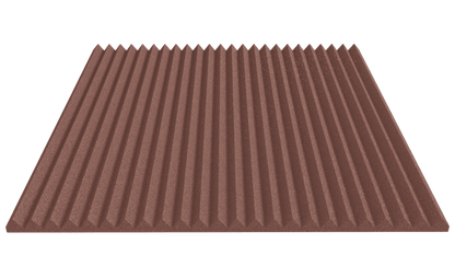 1 Inch Acoustic Foam Wedge Style Panels - 13 Color Options