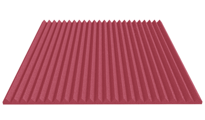 1 Inch Acoustic Foam Wedge Style Panels - 13 Color Options