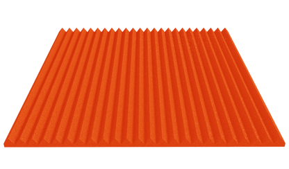 1 Inch Acoustic Foam Wedge Style Panels - 13 Color Options