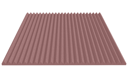 1 Inch Acoustic Foam Wedge Style Panels - 13 Color Options