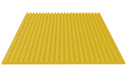 1 Inch Acoustic Foam Wedge Style Panels - 13 Color Options