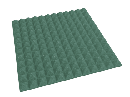 2 Inch Acoustic Foam Pyramid Style Panels - 13 Color Options
