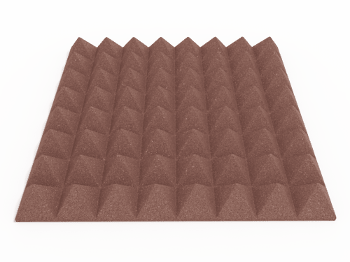 3 Inch Acoustic Foam Pyramid Style Panels - 13 Color Options