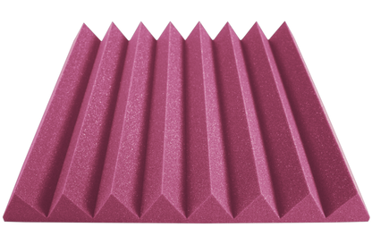 3 Inch Acoustic Foam Wedge Style Panels - 13 Color Options
