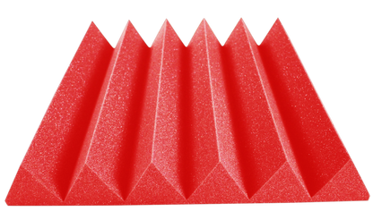 4 Inch Acoustic Foam Wedge Style Panels - 13 Color Options