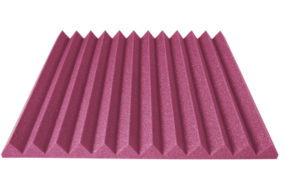 2 Inch Acoustic Foam Wedge Style Panels - 13 Color Options