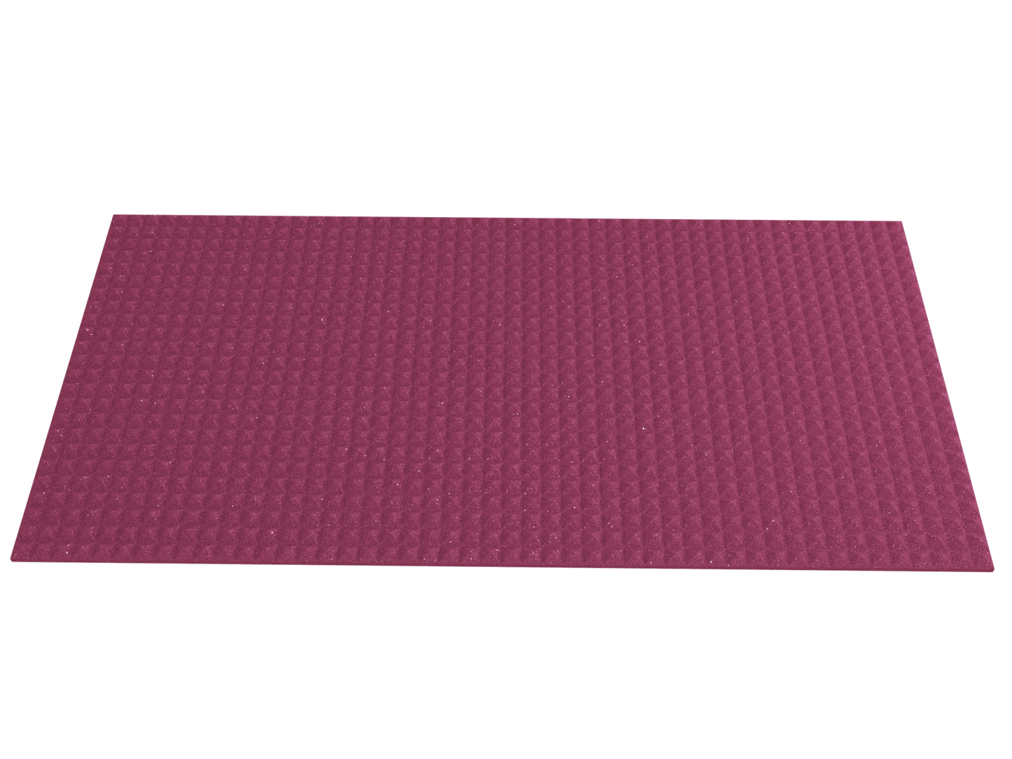 1 Inch Acoustic Foam Pyramid Style Panels - 13 Color Options