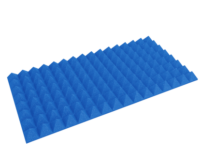 3 Inch Acoustic Foam Pyramid Style Panels - 13 Color Options