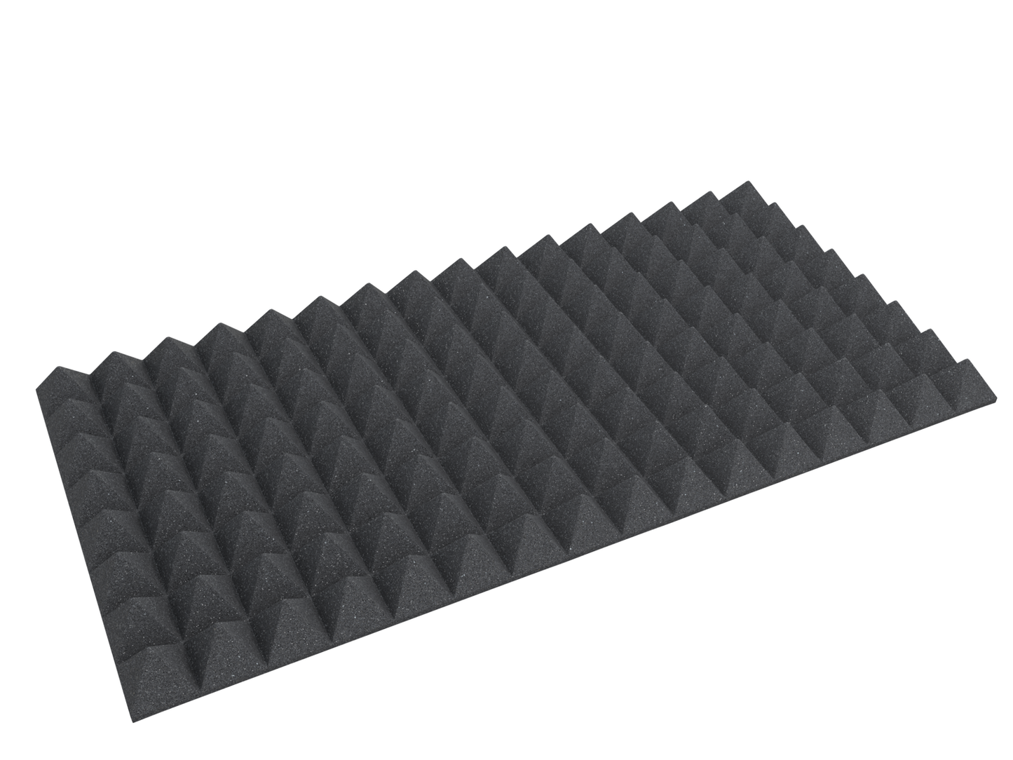 3 Inch Acoustic Foam Pyramid Style Panels - 13 Color Options