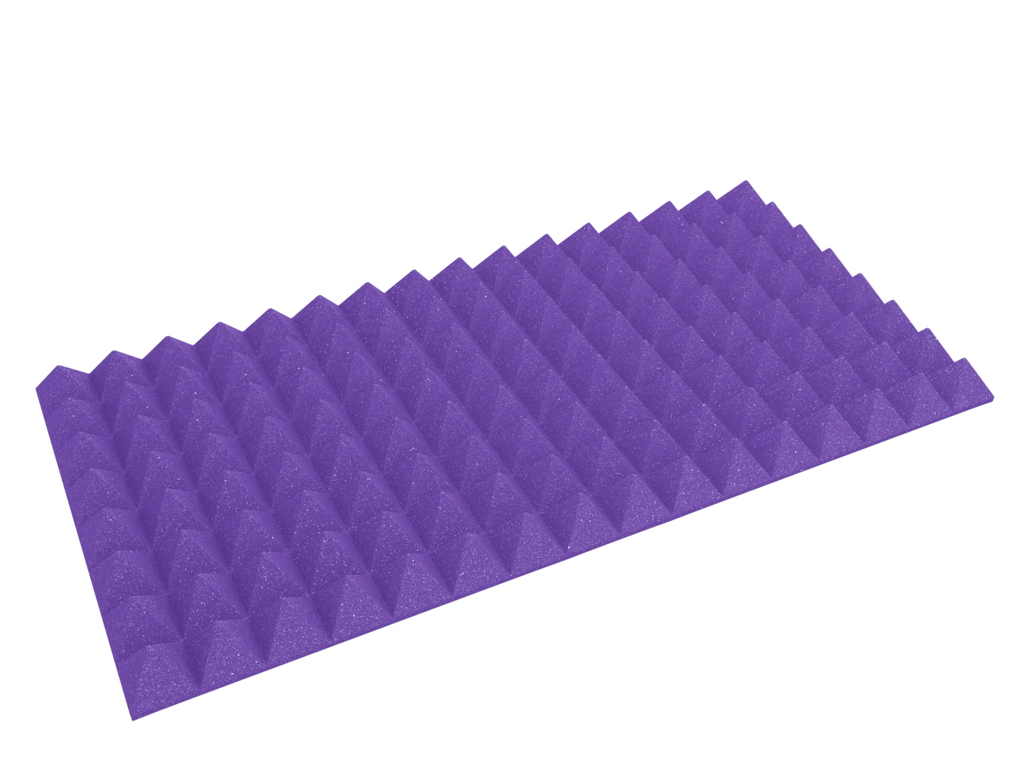 3 Inch Acoustic Foam Pyramid Style Panels - 13 Color Options