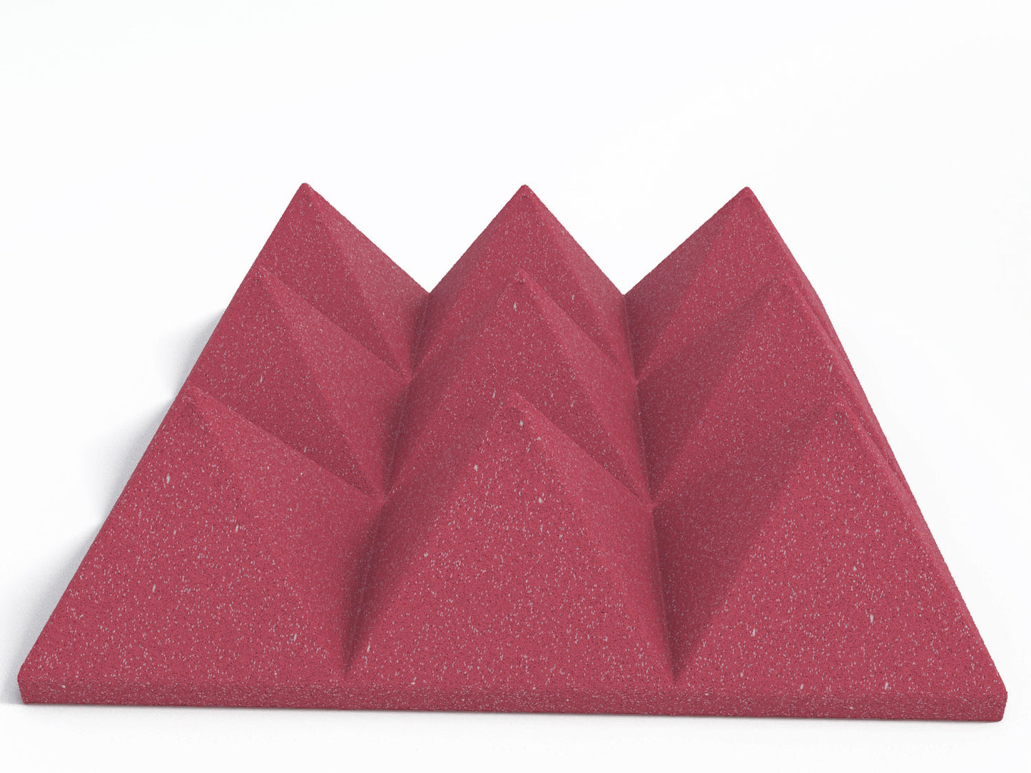 4 Inch Acoustic Foam Pyramid Style Panels - 13 Color Options