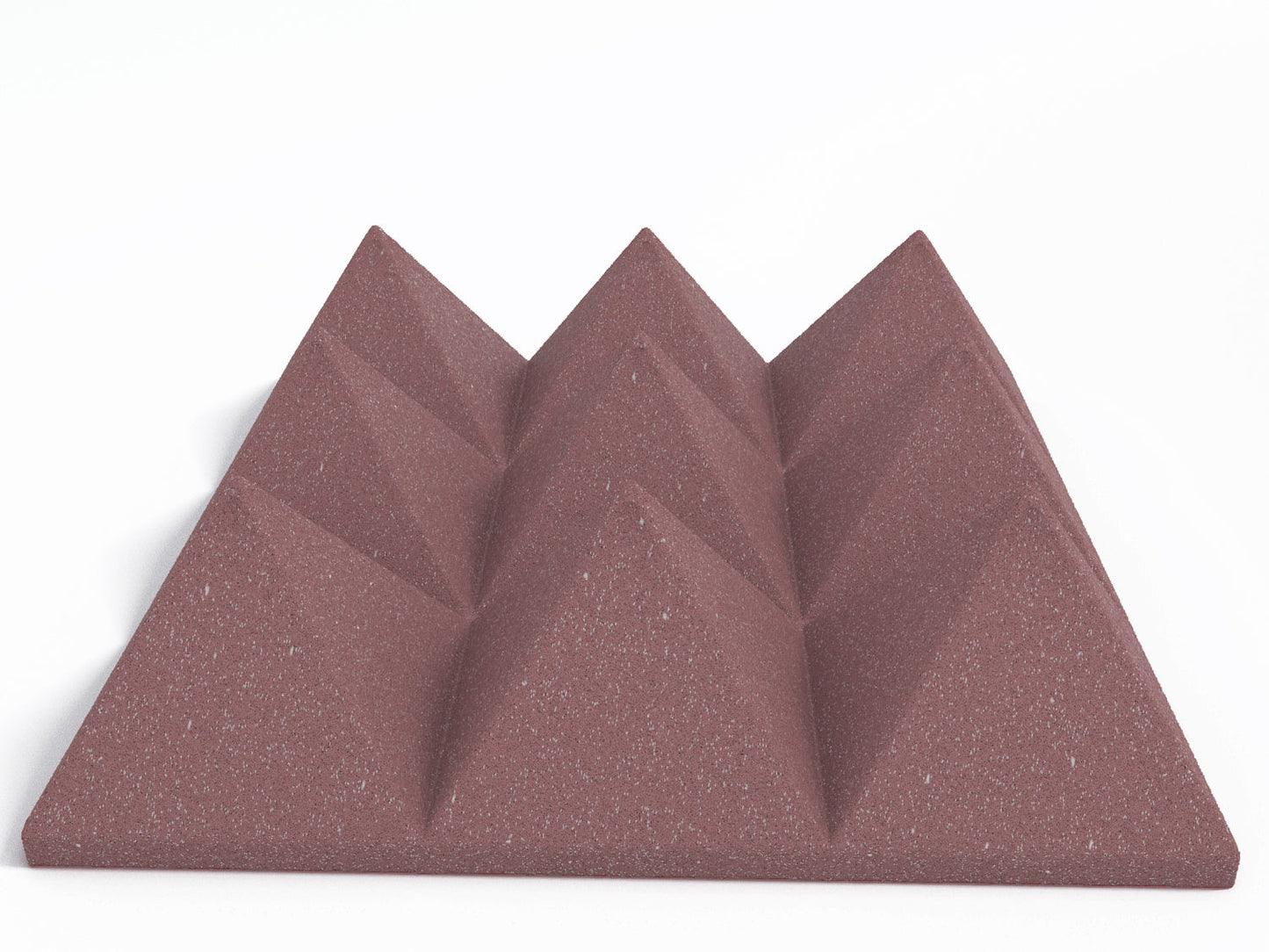 4 Inch Acoustic Foam Pyramid Style Panels - 13 Color Options