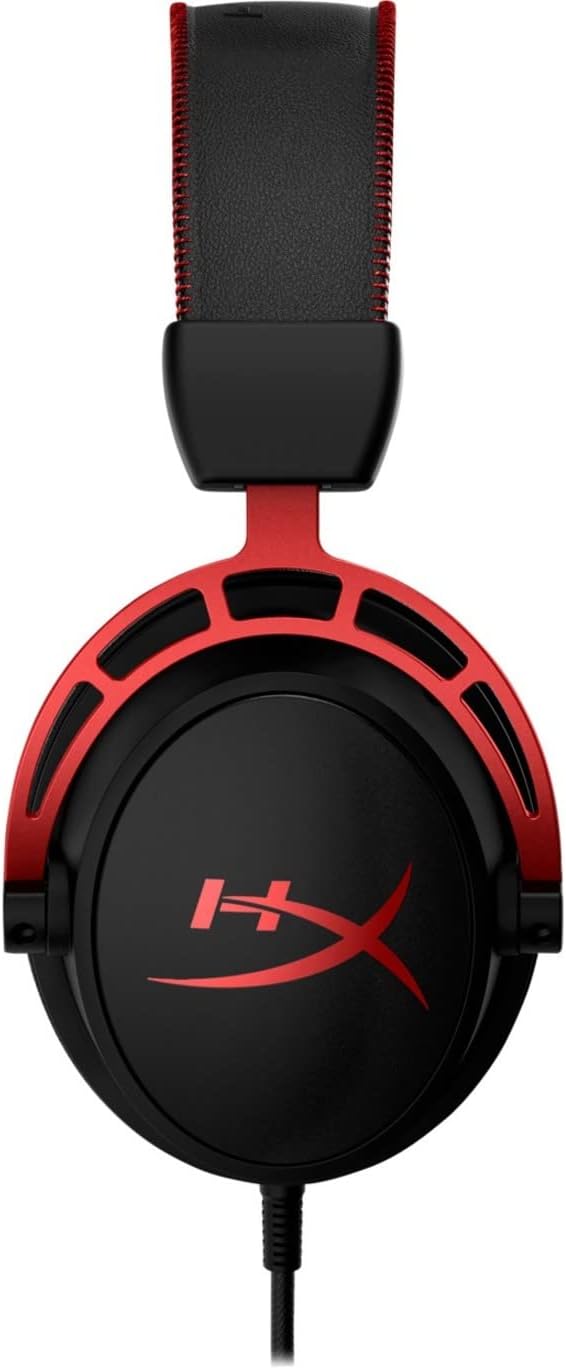 HyperX ™ Cloud Alpha PRO Gaming Headset Headphones with Noise Cancelling Microphone Over-Ear Soft Leatherette