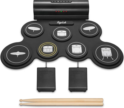 Beginner Portable Foldable Digital Electronic Drum Kit