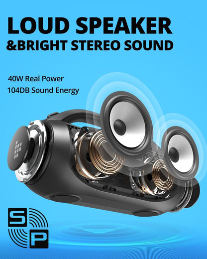 Tronsmart Bang SE Portable Bluetooth 40W Stereo Wireless Waterproof Speaker