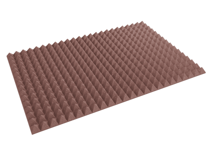3 Inch Acoustic Foam Pyramid Style Panels - 13 Color Options