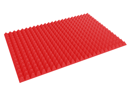 3 Inch Acoustic Foam Pyramid Style Panels - 13 Color Options