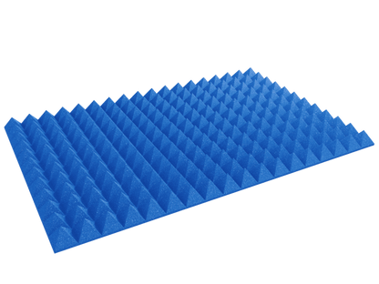 4 Inch Acoustic Foam Pyramid Style Panels - 13 Color Options