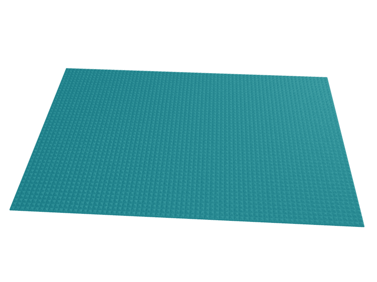 1 Inch Acoustic Foam Pyramid Style Panels - 13 Color Options