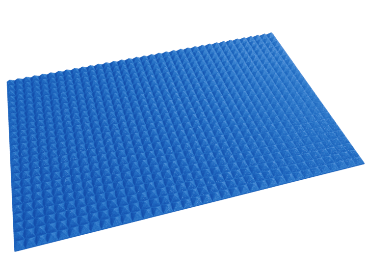 2 Inch Acoustic Foam Pyramid Style Panels - 13 Color Options