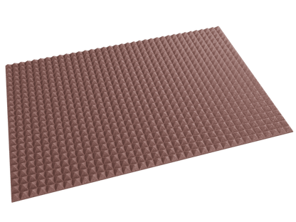 2 Inch Acoustic Foam Pyramid Style Panels - 13 Color Options