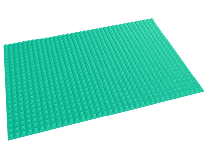 2 Inch Acoustic Foam Pyramid Style Panels - 13 Color Options