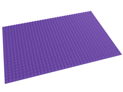 2 Inch Acoustic Foam Pyramid Style Panels - 13 Color Options