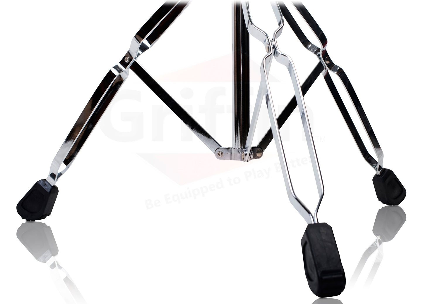 Cymbal Boom Stand & Straight Cymbal Stand Combo (Pack of 2) by GRIFFIN - Percussion Drum Hardware Set for Mounting & Holding Crash, Ride, Splash