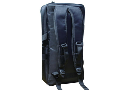 Padded gig bag / soft carrying backpack case for Roland JD-Xi 37-Keys Keyboard Heavy Padded Black Gig Bag 25" x 12" x 5"