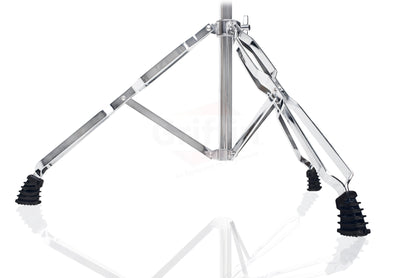 Cymbal Stand With Boom Arm by GRIFFIN (Pack of 2) - Drum Percussion Gear Hardware Set with Double Braced Legs - Counterweight Adapter for Crash, Ride