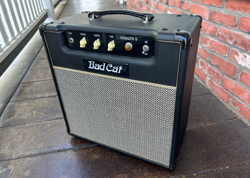 Custom padded cover for Bad Cat Cougar 5 1x12” Combo Amp