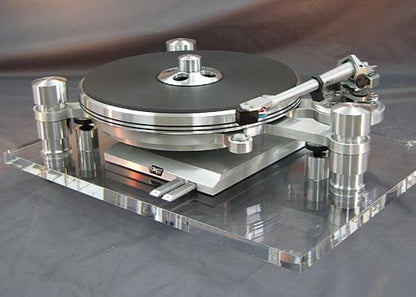 Custom padded cover for Oracle Delphi Turntable