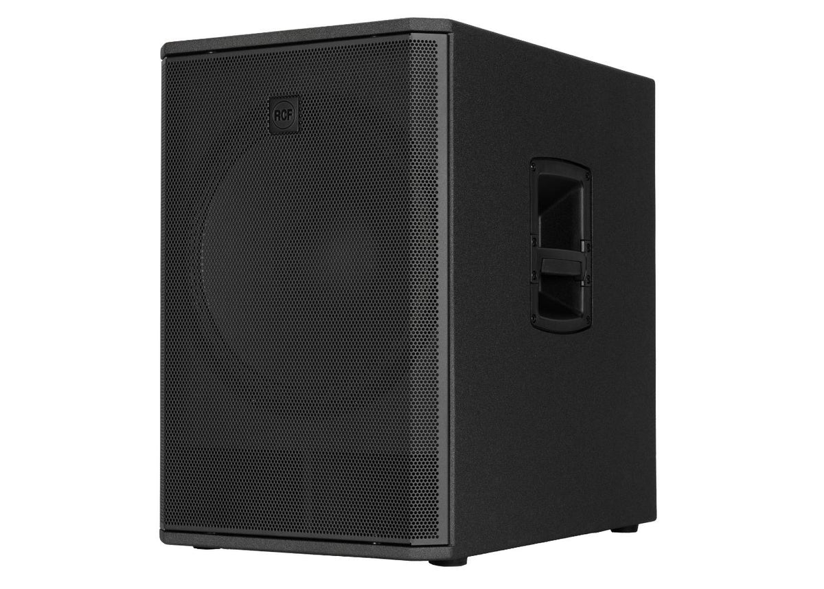 Custom padded cover for RCF Evox V15 Subwoofer (grill up orientation)
