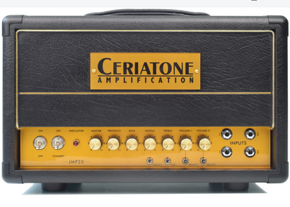 Custom padded cover for Ceriatone British Style Plexi20 Head Amp