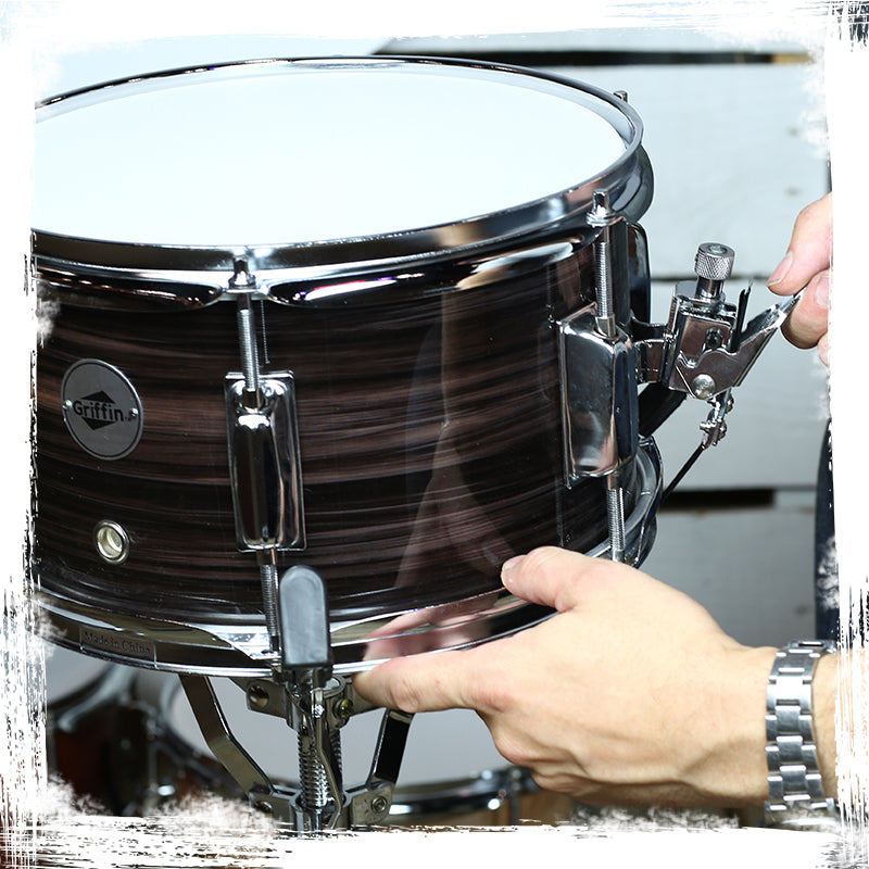 Popcorn Instrument Popcorn Snare Drum by GRIFFIN - Firecracker Acoustic 10