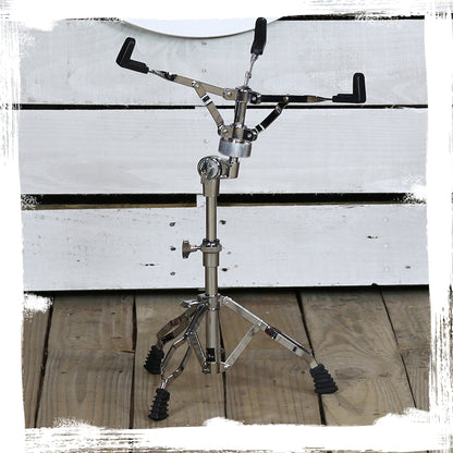 Snare Drum Stand by GRIFFIN - Deluxe Percussion Hardware Base Kit - Double Braced, Light Weight Mount for Standard Snares, Tom Drums & Practice Pad