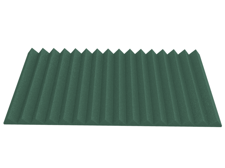 3 Inch Acoustic Foam Wedge Style Panels - 13 Color Options