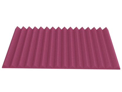 3 Inch Acoustic Foam Wedge Style Panels - 13 Color Options