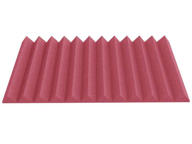 4 Inch Acoustic Foam Wedge Style Panels - 13 Color Options