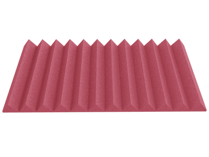 4 Inch Acoustic Foam Wedge Style Panels - 13 Color Options