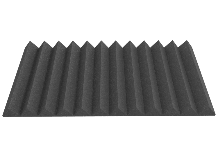 4 Inch Acoustic Foam Wedge Style Panels - 13 Color Options