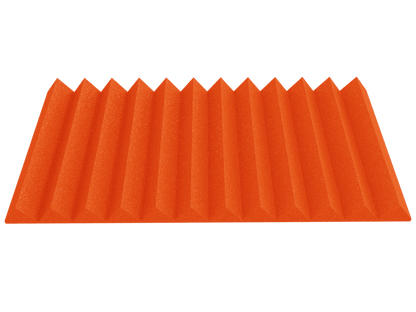 4 Inch Acoustic Foam Wedge Style Panels - 13 Color Options