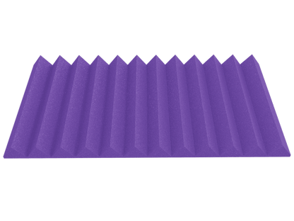 4 Inch Acoustic Foam Wedge Style Panels - 13 Color Options