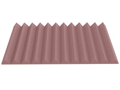 4 Inch Acoustic Foam Wedge Style Panels - 13 Color Options