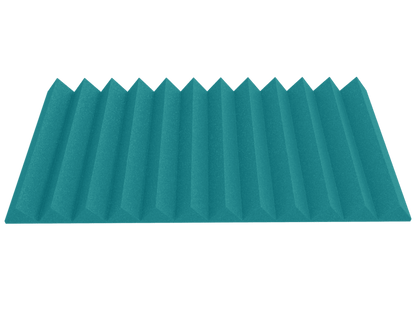 4 Inch Acoustic Foam Wedge Style Panels - 13 Color Options