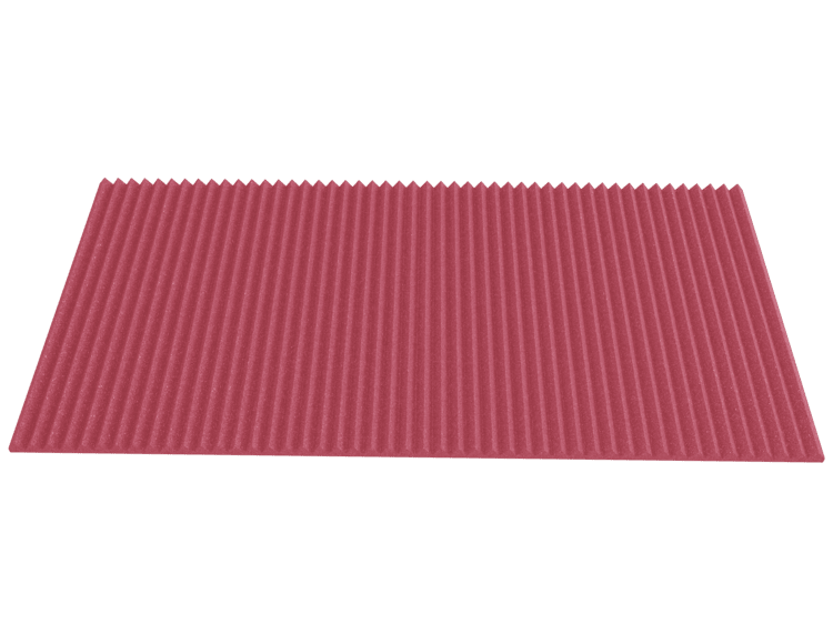 1 Inch Acoustic Foam Wedge Style Panels - 13 Color Options