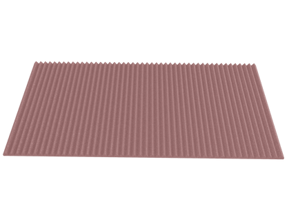 1 Inch Acoustic Foam Wedge Style Panels - 13 Color Options