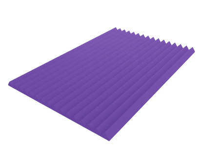 3 Inch Acoustic Foam Wedge Style Panels - 13 Color Options