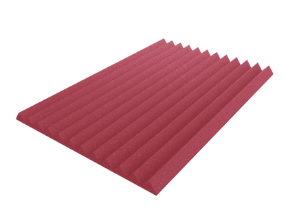 4 Inch Acoustic Foam Wedge Style Panels - 13 Color Options